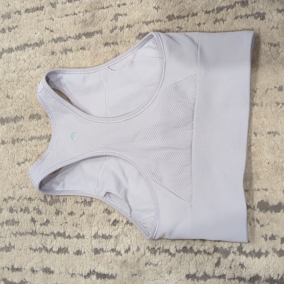 Lululemon Ebb to Train Bra *Medium Support, C/D Cup Iced Iris - Picture 6 of 7